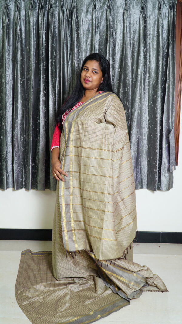 Arani Tusser Saree