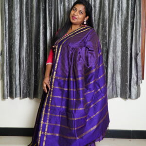 Arani Violet Saree
