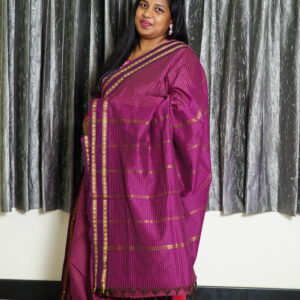Arani Purple Saree