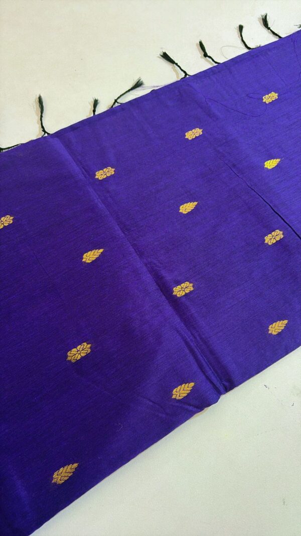 Kalyani Cotton blues Saree - Image 2