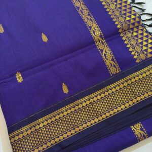 Kalyani Cotton blues Saree