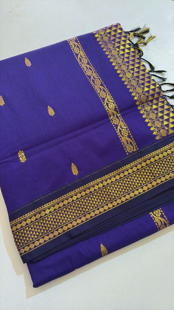 Kalyani Cotton blues Saree