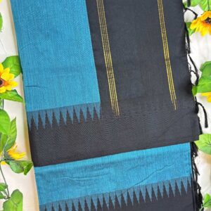 Megavardhini- Raga Kalyani Cotton Saree