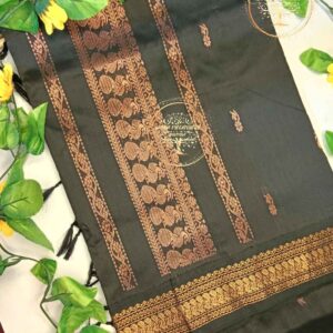 Lavana – Black Kalyani Cotton Saree