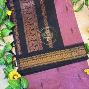 Nabila– Mauve Purple Kalyani Cotton Saree