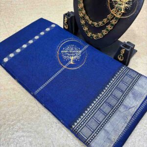 Yugitha– Royal Blue Narayanpet Cotton Saree