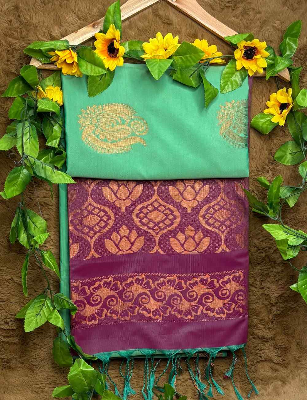 Tanvika-Raga Soft Silk Saree - Image 3