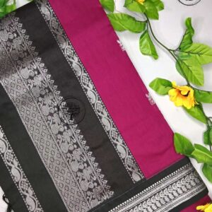 Chaitra-Magenta Kalyani Cotton Saree