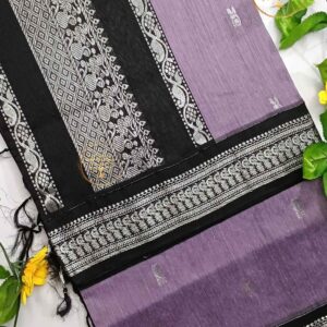 Kushboo-Soft Purple Kalyani Cotton Saree