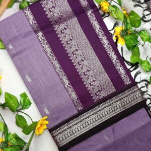 Mohika-Purple Kalyani Cotton Saree